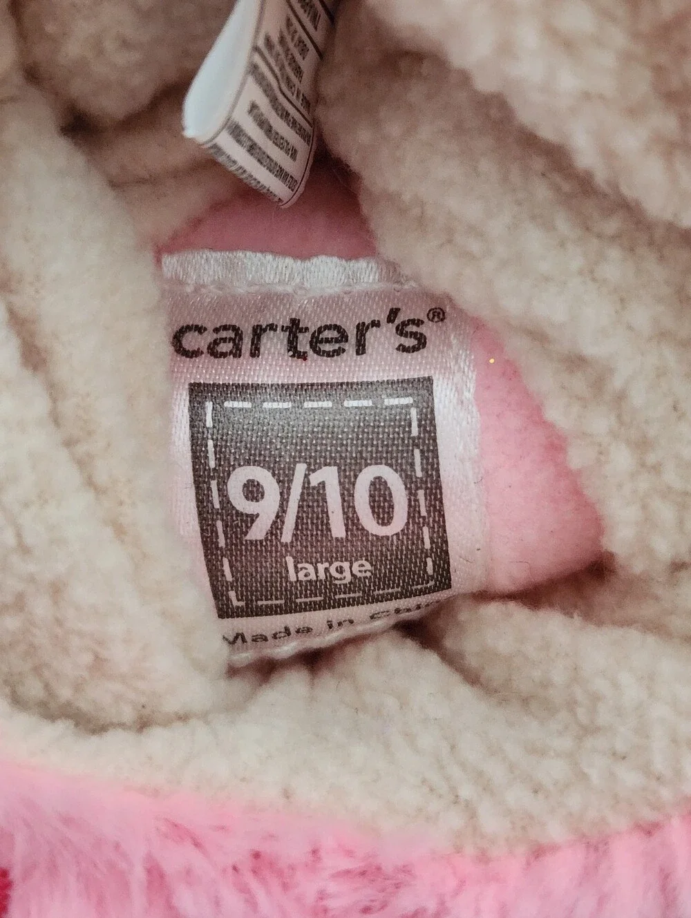 carter's Donut and Hamburger Toddler Slippers